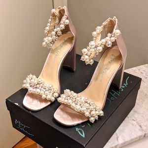 Betsey Johnson Blush Wedding Shoes